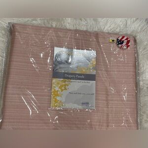 NEW Glenna Jean Collection Remember My Love Drapery Panels Nursery Girl  - Pink